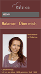 Mobile Screenshot of fachinstitut-balance.de